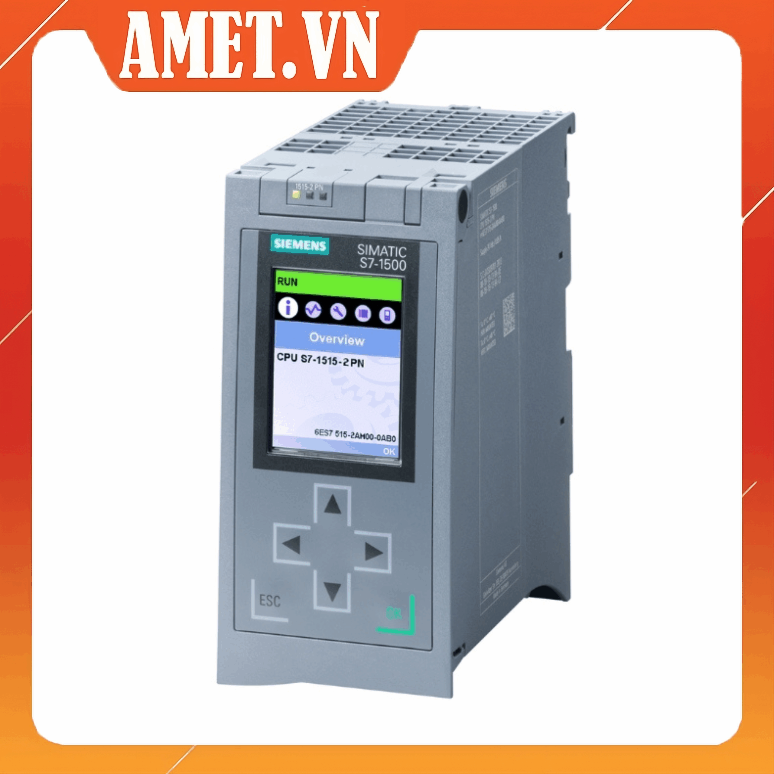 6ES7515-2TN03-0AB0 – SIMATIC S7-1500T CPU 1515T-2 PN SIEMENS